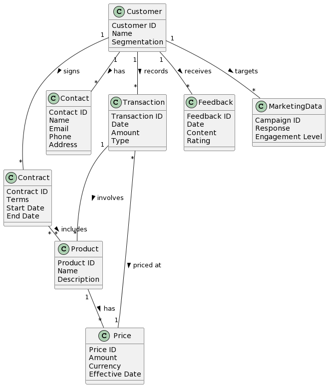 Customer Domain Model